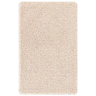 Dywaniki łazienkowe - vidaXL Kremowy Bawełna 80x50 cm Dywanik łazienkowy Prostokątny Modny - miniaturka - grafika 1