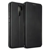 Etui i futerały do telefonów - Inny Etui Book Magnetic Xiaomi Redmi 9 czarny /black - miniaturka - grafika 1