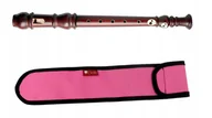 Instrumenty dęte - Flet prosty - sopran Mat Max FRYDERYK Barokowy + pokrowiec różowy - miniaturka - grafika 1