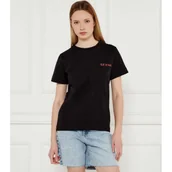 Koszulki i topy damskie - GUESS T-shirt AMERICAN | Regular Fit - miniaturka - grafika 1