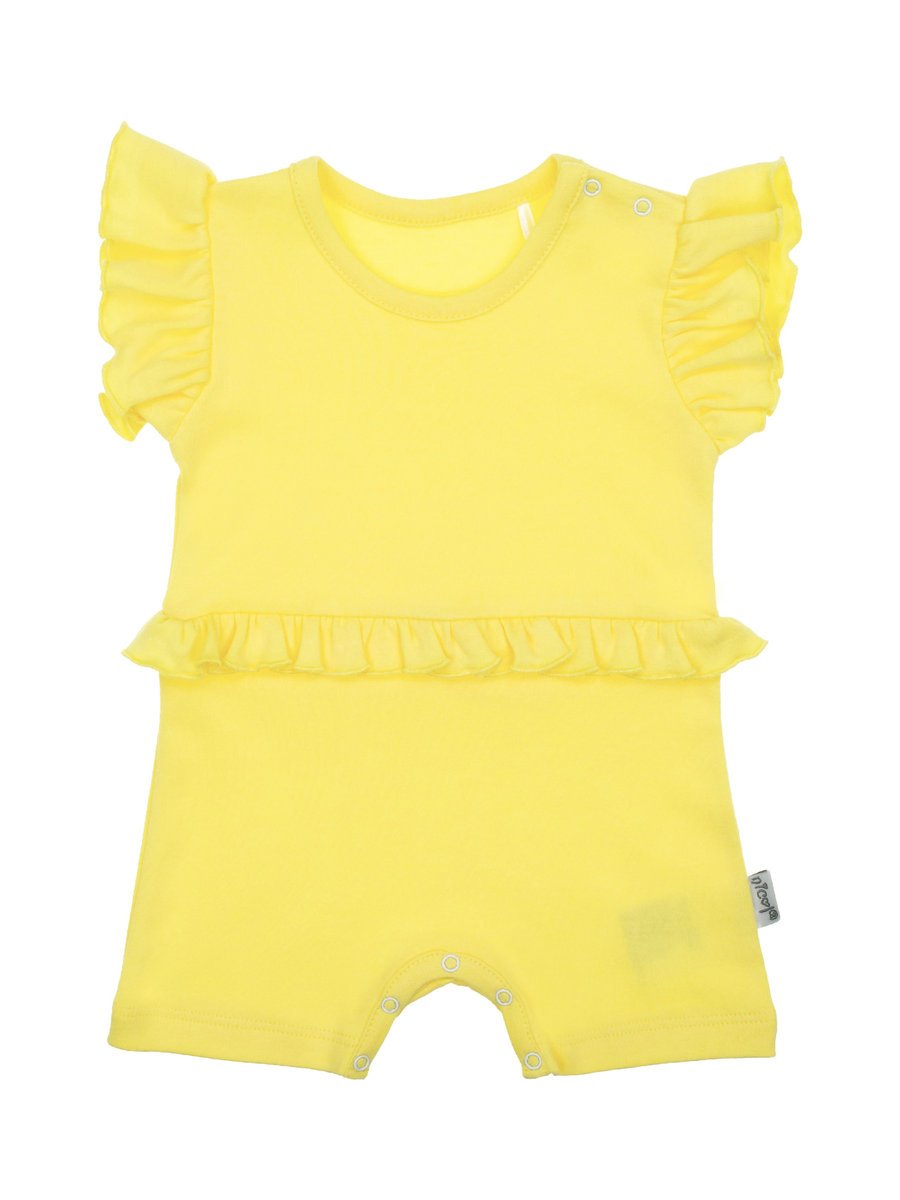 Dziewczęcy rampers żółty Nicol r.86