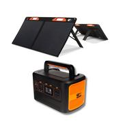 Zestawy solarne - Zestaw Stacja zasilania 500W 614Wh i Panel Fotowoltaiczny 200W - miniaturka - grafika 1