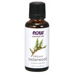 Now Foods 100% Olejek Cedrowy - Drzewo Cedrowe (30 ml) - Aromaterapia - miniaturka - grafika 3