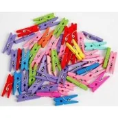 Dekoratorstwo - Klamerki ozdobne małe różnokolorowe - Fandy - miniaturka - grafika 1