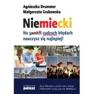 Książki do nauki języka niemieckiego - Poltext Niemiecki Na cudzych błędach nauczysz się najlepiej! - AGNIESZKA DRUMMER, Małgorzata Grabowska - miniaturka - grafika 1
