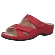 Kapcie damskie - Berkemann Damskie kapcie Janna, czerwony (Signalrot), 42 EU - miniaturka - grafika 1