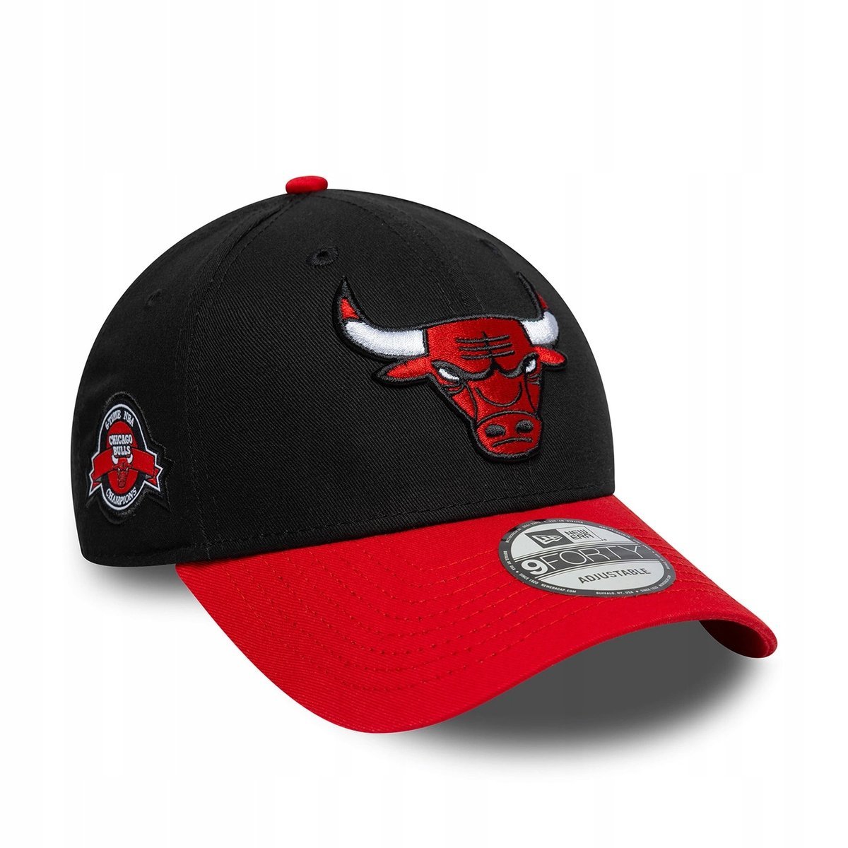 New Era czapka z daszkiem 9Forty Chicago Bulls czarny rozmiar uniwersalny