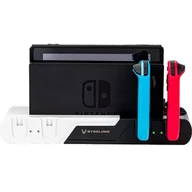 Akcesoria do Playstation - SteelDigi Stacja ładująca do NINTENDO SWITCH RED CONDOR - miniaturka - grafika 1