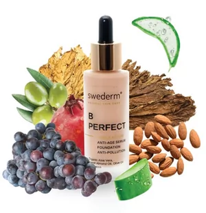 Swederm Swederm Bperfect Triple Action Fluid, serum przeciwzmarszczkowe i ochrona przed zanieczyszczeniami i promieniami słonecznymi 30 ml - Serum do twarzy - miniaturka - grafika 1