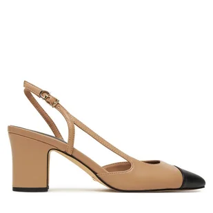 Czółenka Guess FLTLOI LEA05 Beżowy - Czółenka - miniaturka - grafika 1