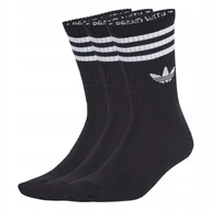 Skarpetki damskie - ADIDAS ORIGINALS SKARPETKI DO ŁYDKI JV7402 3 PARY 40-42 - miniaturka - grafika 1