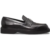 Półbuty damskie - Calvin Klein Skórzane loafersy - miniaturka - grafika 1
