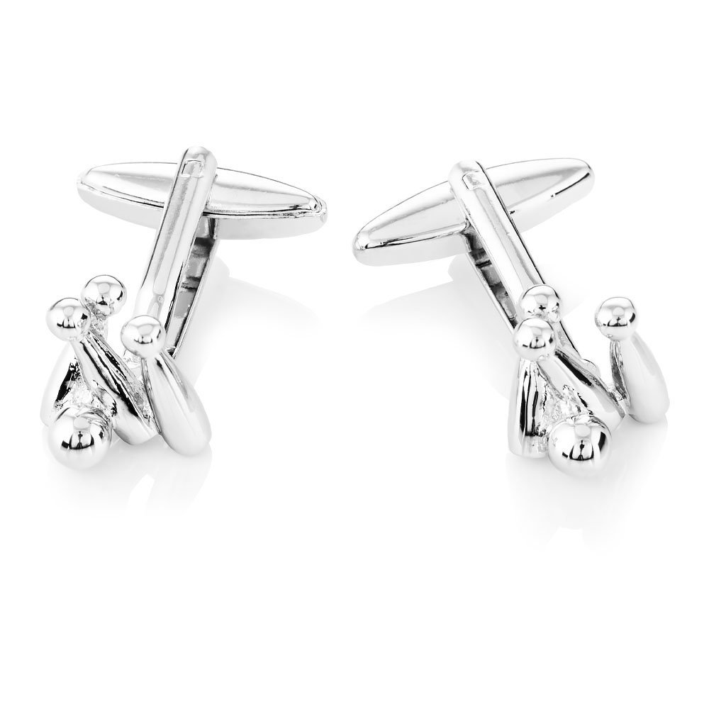 Spinki do mankietów Kręgle X2 AJ105