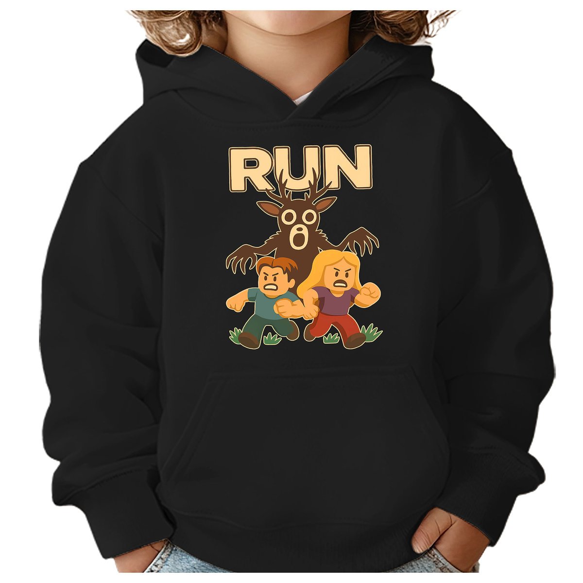 BLUZA DZIECIĘCA Z KAPTUREM 99 NOCY W LESIE ROBLOX 122-128 PREZENT