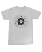 Koszulki i topy damskie - Koszulka na strzelnicę Tarcza Strzelecka Wojskowa Militarna Szara L - miniaturka - grafika 1