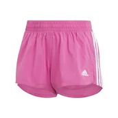 Spodenki damskie - adidas Pacer 3s Wvn - Spodenki damskie - miniaturka - grafika 1