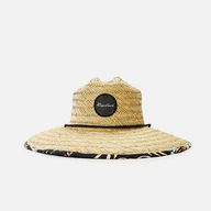 Czapki damskie - Damski Kapelusz słomkowy RIP CURL SUN DANCE STRAW SUN HAT 01DWHE_31 – Beżowy - miniaturka - grafika 1