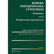 Prawo - Kodeks postępowania cywilnego Tom 3 - miniaturka - grafika 1
