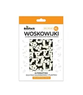 Folia, papier śniadaniowy, serwetki - Woskowijka do przechowywania żywności, CZARNY KOT, rozmiar XL (44x44cm), BeePack - miniaturka - grafika 1