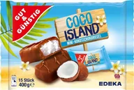 Inne słodycze - G&G Mini Batony Kokosowe 400 g - miniaturka - grafika 1