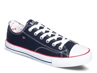 Trampki męskie - Lee Cooper Trampki Męskie, granatowe (LCW-22-31-0876M), rozmiar 43 - miniaturka - grafika 1