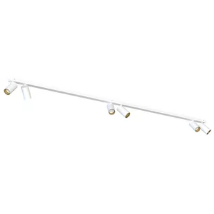 Nowodvorski Lampa punktowa listwa natynkowa MONO VI dł. 200cm GU10 biały złoty 7777 - Lampy sufitowe - miniaturka - grafika 1