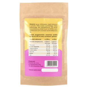 Mieszanka na shake malina burak 65g - Soki i napoje niegazowane - miniaturka - grafika 2
