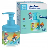 Pasty do zębów - Jordan Kids pasta do zębów dla dzieci z pompką 0-5 lat, 150ml - miniaturka - grafika 1