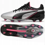 Piłka nożna - Buty Puma KING Ultimate FG/AG 108303-02 szary 43 - miniaturka - grafika 1