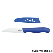 Noże kuchenne - Ceramiczny nóż do owoców 8 cm Zassenhaus niebieski kod: ZS-070217 - miniaturka - grafika 1