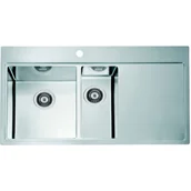 Zlewozmywaki - Alveus PURE 60 stal SATYNA 1103654 - miniaturka - grafika 1