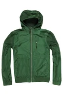 Kurtki męskie - LEE NYLON HOOD JCKT SPRUCE GREEN KURTKA WIATRÓWKA - miniaturka - grafika 1