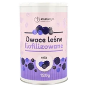 Owoce świeże i suszone - Owoce leśne liofilizowane MIX 120g - miniaturka - grafika 1