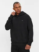 Bluzy męskie - Calvin Klein Bluza K10K112748 Czarny Comfort Fit - miniaturka - grafika 1