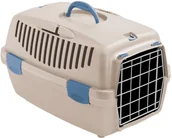 Transportery dla kotów - Stefanplast Transporter Gulliver 1 metalowe drzwi beżowy [97987] - miniaturka - grafika 1