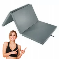 Maty do ćwiczeń - Materac gimnastyczny składany 195x120x6cm - miniaturka - grafika 1