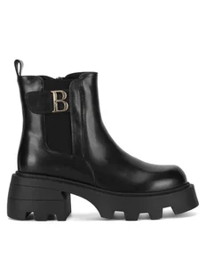 Badura Botki WFA3150-1Z Czarny - Botki damskie - miniaturka - grafika 1