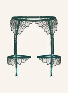 Akcesoria do bielizny - Bluebella Pasy Do Pończoch Laurel Z Uprzężą gruen - miniaturka - grafika 1