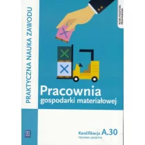WSiP Pracownia gospodarki materiałowej Kwalifikacja A.30 podręcznik - JAROSŁAW STOLARSKI - Podręczniki dla liceum - miniaturka - grafika 1