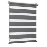 Rolety - Roleta dzień noc Varuna Granit szara 66 x 220 cm Inspire - miniaturka - grafika 1