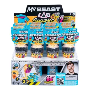 Figurki Mr Beast Lab - Rój tuba 2-pak Display 12 sztuk Cobi - Figurki dla dzieci - miniaturka - grafika 1