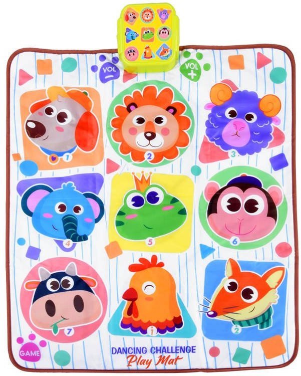 Interaktywna Mata do tańczenia zwierzęta ZA4388 EDUKAMP
