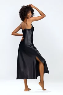 Koszulka nocna długa  Abeni czarna XXL - Opakowanie podarunkowe - Bielizna nocna - miniaturka - grafika 2