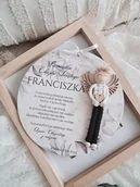 Pamiątka Chrztu Świętego - KARTKA NA CHRZEST anioł stróż pamiątka chrztu chłopca - miniaturka - grafika 1