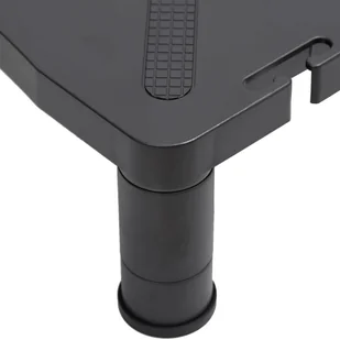Lumarko Podstawka pod monitor, czarna, 33,5x34x10,5 cm - Szafki RTV - miniaturka - grafika 7