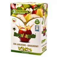 Soki i napoje niegazowane - Sok Royal Apple Jabłkowo - Gruszkowy 3L Nfc Pasteryzowany - miniaturka - grafika 1