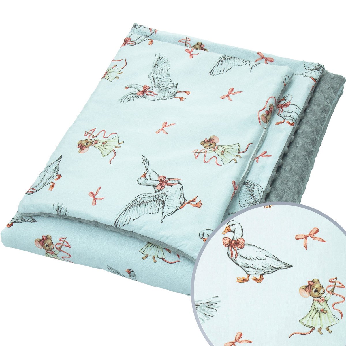 KOCYK PRZEDSZKOLAKA DO PRZEDSZKOLA MINKY 100x135 + PODUSZKA Kerstin