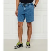 Spodenki męskie - BOSS ORANGE Jeansowe szorty Sandrew | Relaxed fit - miniaturka - grafika 1