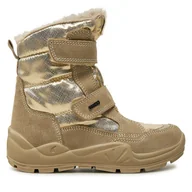 Buty dla dziewczynek - Śniegowce Primigi 6882522 S GORE-TEX Beżowy - miniaturka - grafika 1