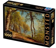 Puzzle - D-Toys Puzzle 1000 Peder Mork Monsted, Brzozy na wybrzeżu - miniaturka - grafika 1